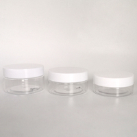 Pot de crème pour le visage, 10 pièces, épais, en plastique, bouteille givrée, boîte d'emballage, crème pour les yeux