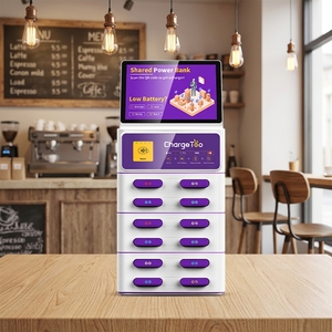 Stazione di Noleggio Batterie per Distributori Automatici, 12 Porte, Power Bank Condiviso per Esterni - Product Image 5
