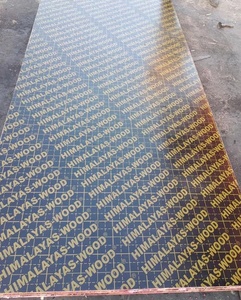 ไม้อัดคุณภาพดีขนาด 18 มม. สีเขียว ดำ น้ำตาล แดง สำหรับงานแบบหล่อคอนกรีต  แบบอัดร้อนสองครั้ง - Product Image 2