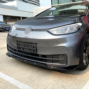 Kit de carrocería con alerón delantero, difusor, splitters, faldones y embellecedores de protección en negro brillante/aspecto carbono para Volkswagen ID.3 2019+ - Product Image 6