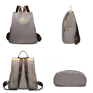 Ba lô chống trộm chắc chắn Chất liệu nylon cao cấp Thời trang Schoolbag Thiết kế sang trọng Thương hiệu Ba lô nữ Ba lô du lịch dành cho nữ - Product Image 3