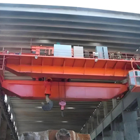 Pont roulant à double poutre de style européen Yiteng, 40 tonnes, avec palan électrique, composants essentiels avec moteur, portée de 10 m, levage max. de 20 m