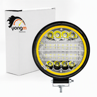 Barre lumineuse LED tout-terrain 4 pouces, faisceau combiné large et spot, projecteur, feux de jour 12V 120W pour Jeep, VTT, UAZ, 4x4, camion