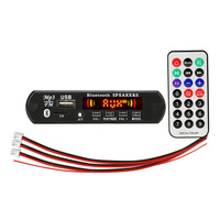 5V 12V Leistungsverstärker MP3-Dekodierungsplatine mit Farbbildschirm, Aufnahme- und Anruffunktion, verlustfreies Motherboard, BT-Player