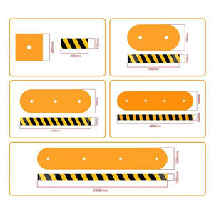 Cancello barriera braccio 0.5m posto Base isola di sicurezza per posizionamento cancello parcheggio - Product Image 3