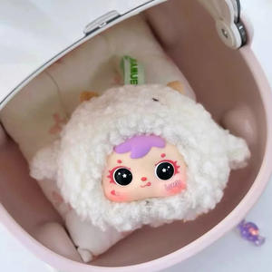 San Xiaomao (Samuel) Mini Peluche Animal en Boîte Mystère – Pièce Décorative Mignonne et Intéressante – Poupée Super Mignonne en Forme Originale - Product Image 1