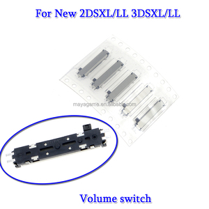 Pour NEW 2DS XL/LL 3DSXL LL, interrupteur de réglage du volume de la console de jeu, bouton coulissant, accessoires de réparation et de remplacement - Product Image 1