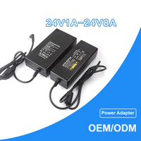 Adaptateur d'alimentation LED 12V 24V 1A 2A 3A 4A 5A 6A 8A 8.5A AC DC, transformateur pour LED avec prise EU US UK pour bandes lumineuses LED