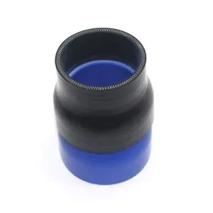 China Manufacture Colored 4 plies Fiber Reinforced Silicone Reducing Coupler Radiator Hose