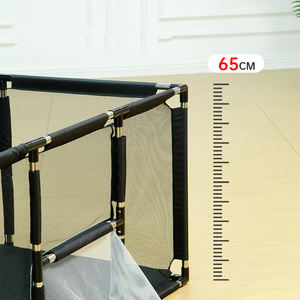 Parc <span class=keywords><strong>de</strong></span> jeu multifonctionnel pour bébé avec sac <span class=keywords><strong>de</strong></span> frappe, <span class=keywords><strong>panier</strong></span> <span class=keywords><strong>de</strong></span> basket et but <span class=keywords><strong>de</strong></span> football – Grand centre d'activités intérieur pour tout-petits avec clôture <span class=keywords><strong>de</strong></span> sécurité - Product Image 5