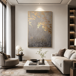 HALO Vietnam Vente en gros d'art mural abstrait moderne en verre trempé, peinture décorative de luxe pour la maison, fabricant, service OEM ODM - Product Image 3