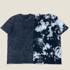 OEM Embroidered Vintage Acid Washed 100% Cotton <b>Knitted</b> Fabric Custom Weight Men's Eco-Friendly Quick Dry Anti-Pilling Casual - Product Image 3
