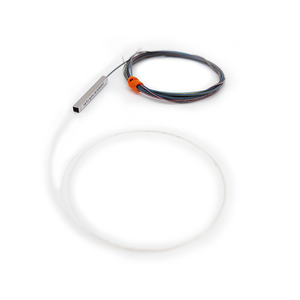 0,9 mm G657A1 1x2 Mini stalen buis type 2-weg optische vezel PLC <span class=keywords><strong>splitter</strong></span> 1*2 zonder connectoren, verkrijgbaar in 0,5 m, 1 m, 1,5 m, 2 m - Product Image 4