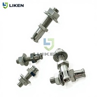 Vis de fixation pour carrelage en acier inoxydable 304/316, type à visser, chevilles de fixation pour mur-rideau en marbre, spécifications M6/M8