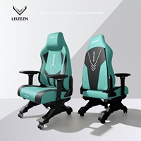Chaise de jeu ergonomique pour e-sport avec accoudoirs réglables, dossier haut inclinable et soutien lombaire pour de longues heures de jeu sur PC