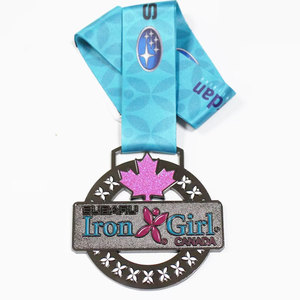 เหรียญรางวัลกีฬาแบบนูนสามมิติระดับพรีเมียม พร้อมแผ่นพิมพ์ลายแบบระเหิด สำหรับการแข่งขันระดับองค์กรและรางวัลชัยชนะของทีม - Product Image 6