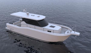 可定制铝合金钓鱼/商务/运动/领航船/游艇ce认证海洋船海洋 - Product Image 3