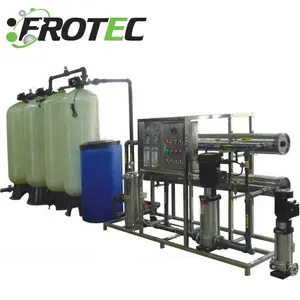 Machine à filtre à eau 500lph système de purification d'eau RO traitement de l'eau système d'osmose inverse pour un usage commercial