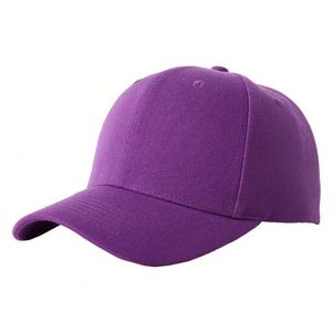 Casquettes vierges imprimables personnalisables, casquettes de baseball pour adultes, chapeaux sur mesure, casquettes de travail, casquettes à visière de couleur unie avec broderie - Product Image 5