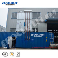 Focusun haute qualité pour l'eau de refroidissement système de refroidissement du béton usine chimique industriel refroidisseur d'eau conteneurisé