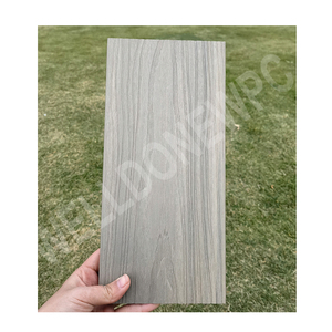 Sân thượng Vòng gỗ rỗng hạt không trượt sàn ngoài trời <span class=keywords><strong>Composite</strong></span> <span class=keywords><strong>decking</strong></span> - Product Image 2