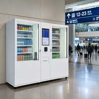 Distributeur automatique de pop-corn avec distribution automatique d'assaisonnements, options multi-saveurs et Nayax SoePay