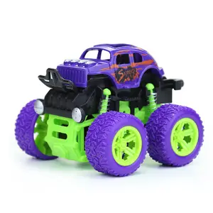 Vente chaude enfants jouet retirer inertie véhicule tout-terrain quatre roues véhicule de construction voiture