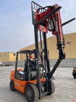 A 2.5-ton Forklift with a Telescopic Boom, with a Working Radius of 6.2 Meters.