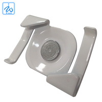 Outils clips t-bar en T pour le plafond, pinces à suspension blanche, pour fixer la voie d'éclairage et le plafond