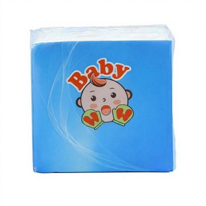 Lingettes et serviettes pour bébé écologiques non tissées, super absorbantes, durables, soin doux, marque Kawaii, taille personnalisable, 1 à 4 couches - Product Image 1