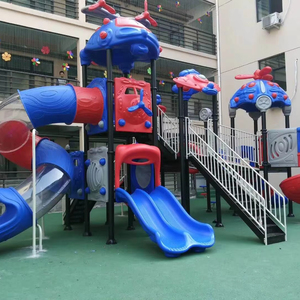 Outdoor Theme Park Playground Kiddie Playground Playhouse Set Swing Set Popular Kids Slide Playground