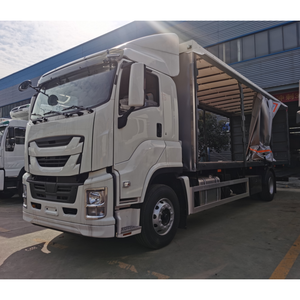 Isuzu <span class=keywords><strong>Juka</strong></span> Entièrement Fermé Rideau Remorque Côté Rideau Bâche Van Remorque 6m 8 Doux Rideau Véhicule Sortie - Product Image 4