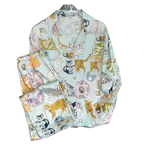 Vêtements de nuit pour femmes, coupe régulière, longueur intégrale - Product Image 2