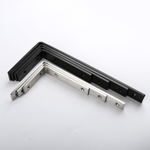 JINNATE Stainless Steel <b>Triangle</b> <b>Bracket</b> 5 Mm Thick Wall Mount <b>Shelf</b> Support Standard Size For Home Office Use - Product Image 4