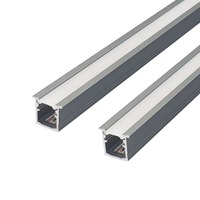 Lampu Kabinet Profil Aluminium LED, Saluran Lampu Strip Lemari, Driver Lampu Kabinet LED dengan Sensor Gerak