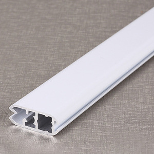 Rail inférieur de store enrouleur en alliage d'aluminium blanc 12,5 * 31 mm, 6 m, pour accessoires de rail de rideau - Product Image 3