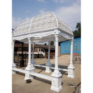China Leverancier Gietijzeren Paviljoen Tuin Tuinhuisje Elegante Outdoor <span class=keywords><strong>Pergola</strong></span> - Product Image 2