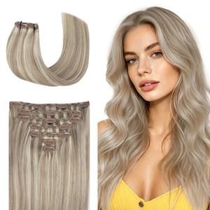 ส่งเร็ว ขายดี ต่อผมแบบคลิป 3 ชิ้น ผมแท้ 100% เรมี่ ขายส่ง มีสินค้าพร้อมส่ง - Product Image 3