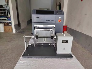 Máy in nhãn màu kỹ thuật số cuộn đối cuộn, máy in nhãn dán phun mực, máy in và cắt nhãn logo sản phẩm vận chuyển - Product Image 3