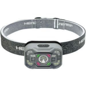 Cảm ứng đèn pha ngoài trời cắm trại đầu đèn 500 lumens xte Led 5 chế độ ánh sáng màu đỏ Type-C USB sạc chiếu sáng khẩn cấp - Product Image 1