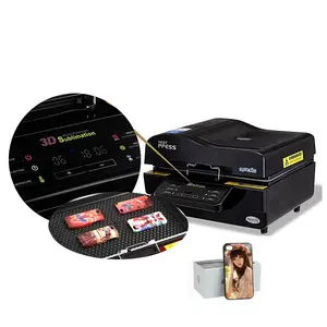 3d vakuum sublimation hitzepresse Übertragung maschine für schlüsselanhänger handyhülle st-3042