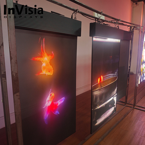 Écran LED holographique transparent double face InVisia avec affichage Full HD écoénergétique, contraste ultra-élevé 9000:1, gamme de niveaux de gris 16 bits - Product Image 3