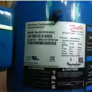 Compresseur de climatisation Danfoss SH105A3ALC 9HP, pièce de rechange pour usage commercial léger - Product Image 2