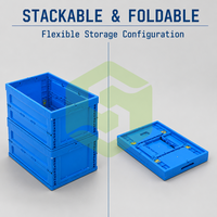 Caisses pliables industrielles robustes Sinocube, empilables et transformables, pour la logistique et l'entreposage, caisses à palettes robustes