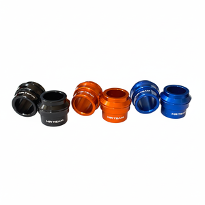 Per KTM SX 250 03-14 distanziatori ruota anteriore rosso 20mm & 15mm lega e alluminio adattatore ruota - Product Image 1