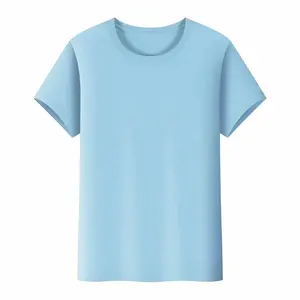 Top Quality 100% Cotton Men T-Shirt With Printing Custom Your Brand Logo T Shirt Men Graphic Tees Shirt Women Oversize White Tee