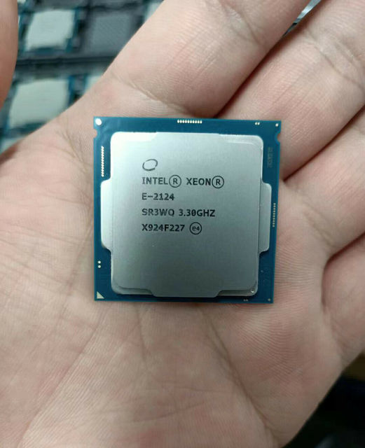For Xeon E-2124 New Cheap Server Processor 3.3GHz 8MB 1 Year Warranty 4 Core LGA 1151