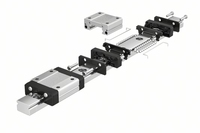 Système de glissière linéaire CNC haute précision et robuste HGW55HC en acier pour roulement, avec engrenage moteur et curseur linéaire