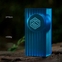 Nouveau Trophée en Résine Transparente Effet Verre Sablée UV, Prêt pour la Production d'Échantillons en 7 Jours