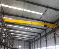 Grue de pont aérien de déplacement de toit de poutre simple mobile de la CE européenne 5ton 10ton 15ton avec la grue